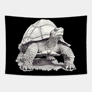 Turtle retro design, love and save turtles Tapestry