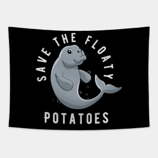 Save The Floaty Potatoes Tapestry