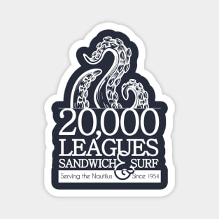 20,000 Leagues Sandwich and Surf Magnet