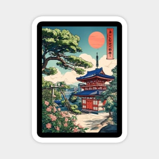 Tardis in Japan Magnet