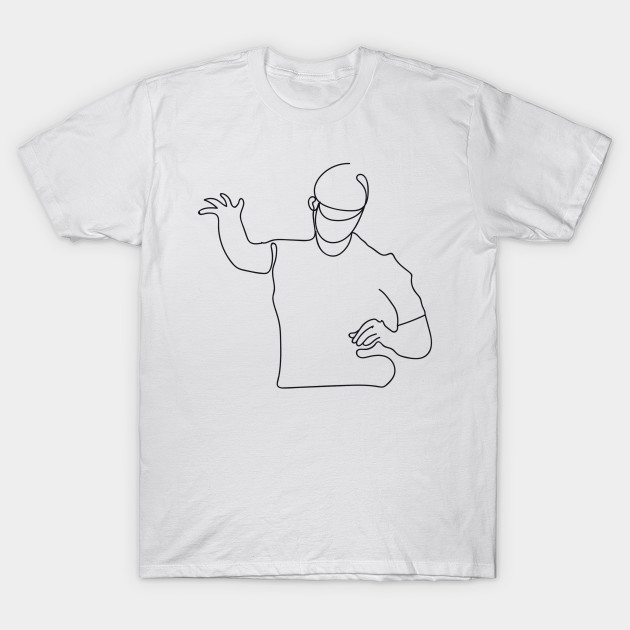 Party Line Art Lineart T Shirt Teepublic