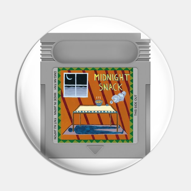 Midnight Snack Game Cartridge Pin by PopCarts