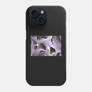 Clean and Smooth Plaster Waves Phone Case