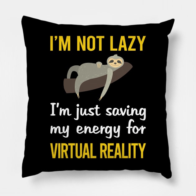 Funny Lazy Virtual Reality VR Pillow by Hanh Tay