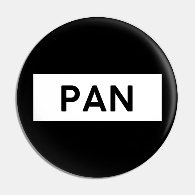 Pan Square Pin by TheGentlemanPeacock