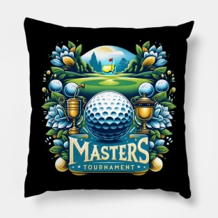 Golf Masters Tournament - Elite Golfing Event Pillow