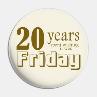 years spent wishing Pin