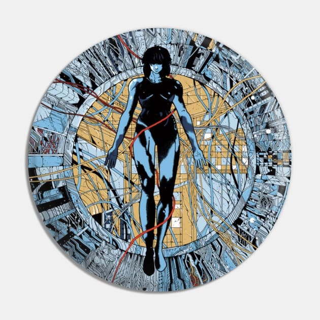 Ghost In The Shell Pin by Pop Fan Shop