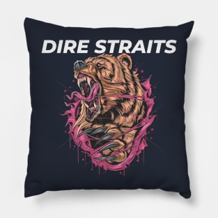 dire straits Pillow