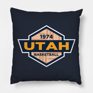 Utah Jazz Basketball Pillow