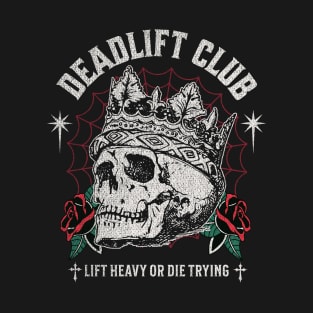 Deadlift Club Skull T-Shirt