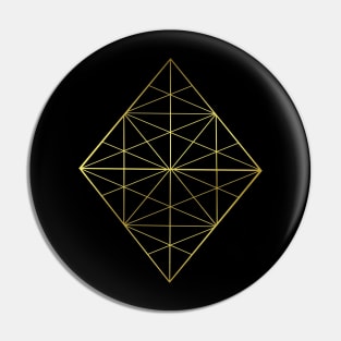 Graphic - geometric pattern - geometric Pin