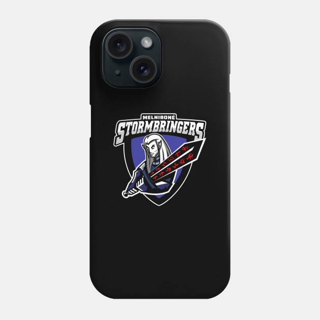 Melnibone Stormbringers (Black Print) Phone Case by Miskatonic Designs