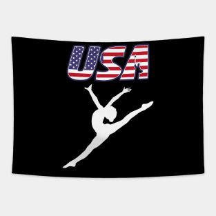 Suni Lee Gymnastics Tapestry