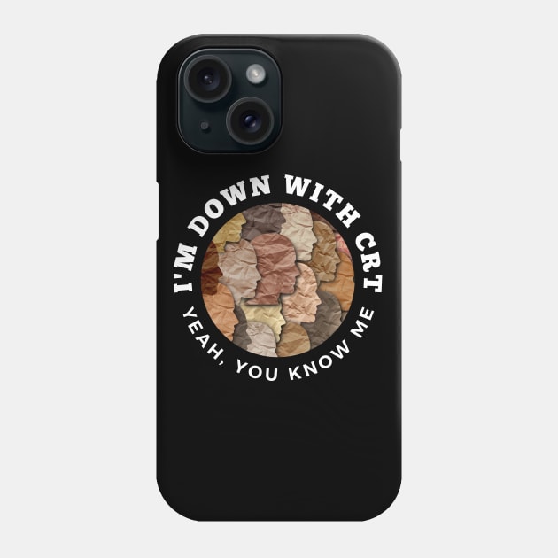 I'm Down With CRT Phone Case by TJWDraws