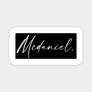 Mcdaniel Name, Mcdaniel Birthday Magnet