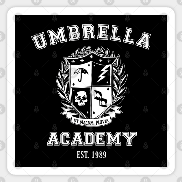 Umbrella Academy - School Varsity - Umbrella Academy - Sticker