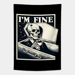 I'm fine everything is fine Coffee will help Tapestry