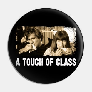 A Touch Class in London Vintage Film Tees for Moviegoers Pin