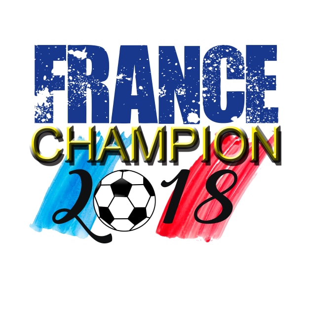 France Champion Soccer 2018 by albaley