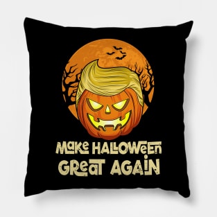 Funny Trumpkin Make Halloween Great Again Gift Pillow