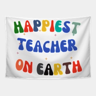 Happiest teacher On Earth day 2024 Tapestry