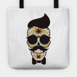 Sugar Skull Hipster Tote