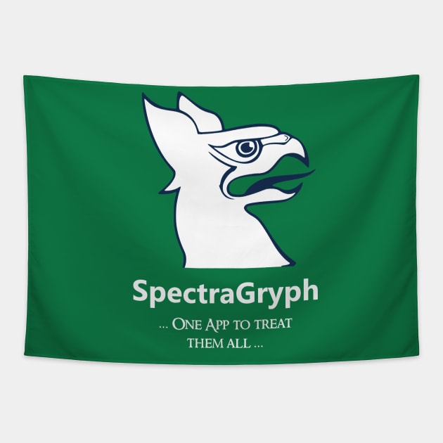 Spectragryph logo Tapestry by Spectroscopy Ninja