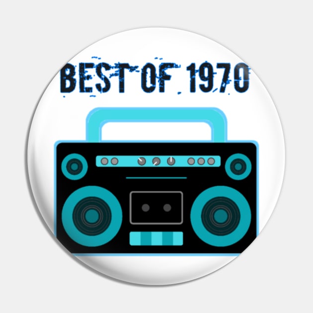 Best Of 1970 funny gift Pin by Zekkanovix ART