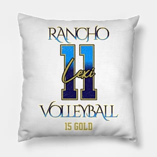 Lexi #11 Rancho VB (15 Gold) - White Pillow