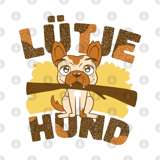 Lütje Hund Low German Small Dog by DormIronDesigns