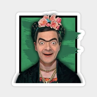 Frida Kahlo - Mr Bean Magnet