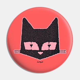 MY CAT IS AWESOME (pink edition) Pin