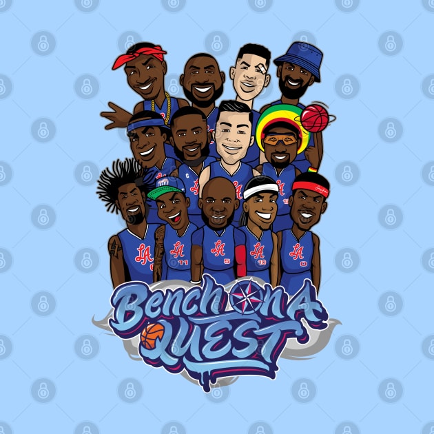 Bench On A Quest - NBA Player Gang by Bench On A QUEST