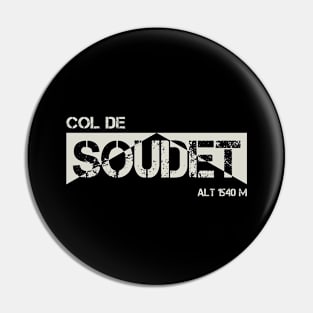 Col De Soudet Cycling Bike Souvenir Pin