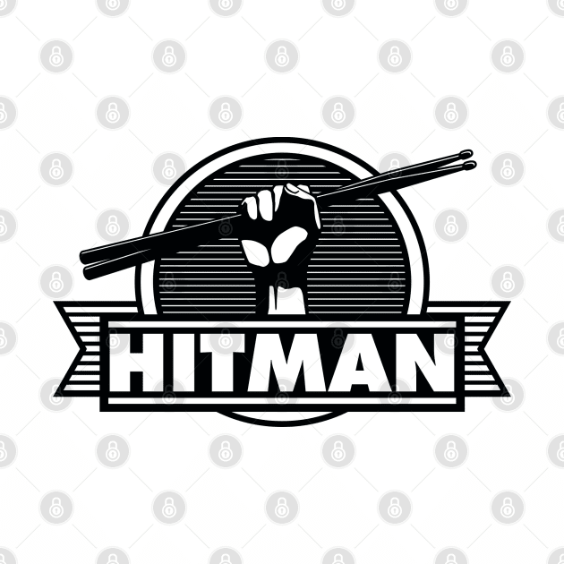 Official HITMAN Percussion T-Shirt by Vehicle City Music