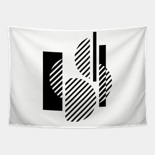 lines geometric circles Tapestry