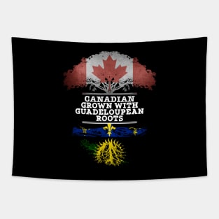 Canadian Grown With Guadeloupean Roots - Gift for Guadeloupean With Roots From Guadeloupe Tapestry