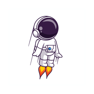 Cute Baby Astronaut T-Shirt