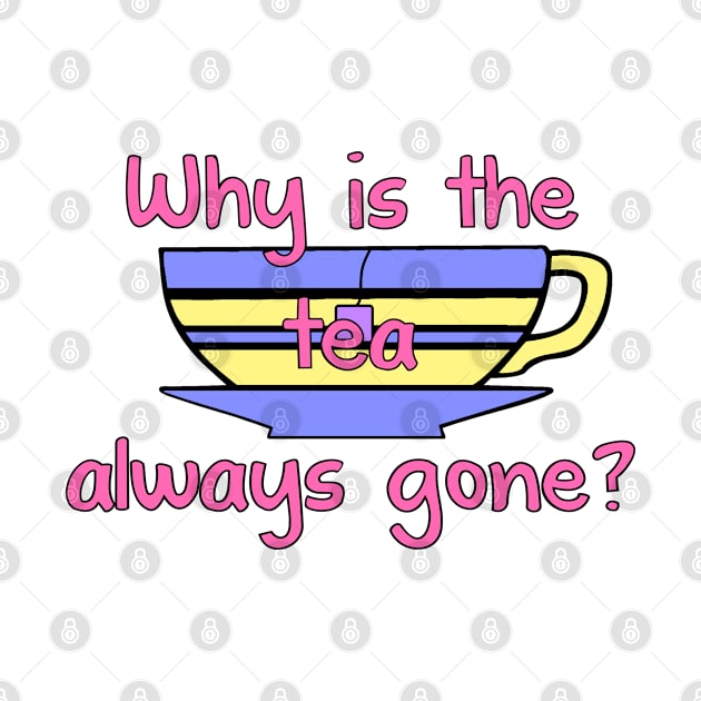 Why is the Tea Always Gone? by PorcelainRose