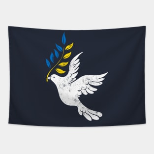 Ukraine Peace Dove Tapestry