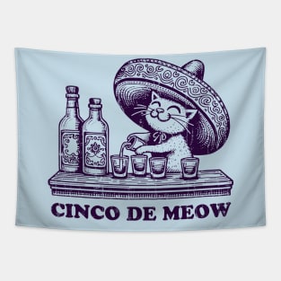 Cinco de Meow Tapestry