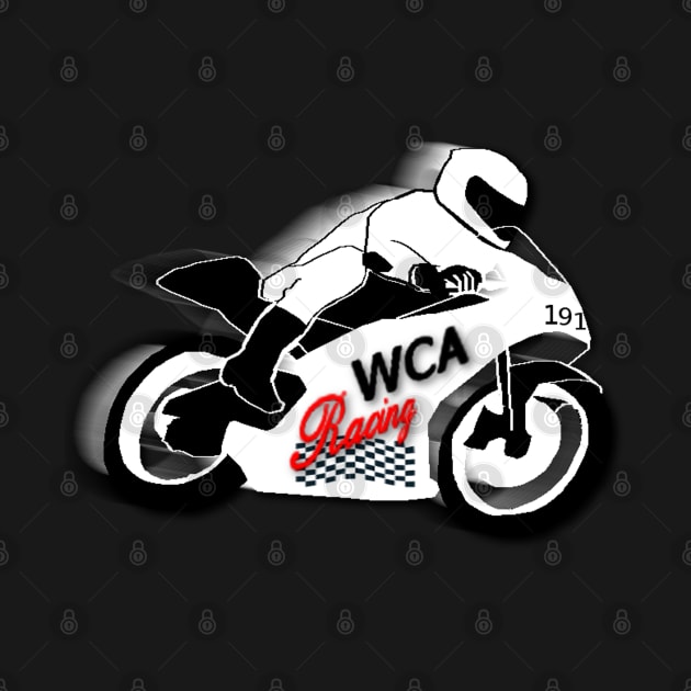 WCA Racing Merchandise by CarolineArts