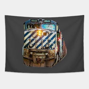 Locomotive in Canada Tapestry