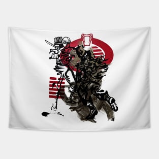 Ninja Sabotage Tapestry