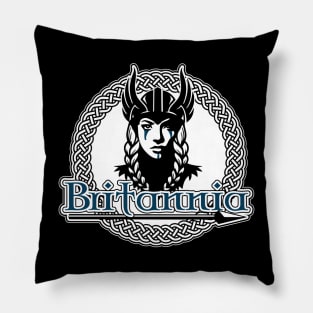 Britannia Warrior Woman Pillow