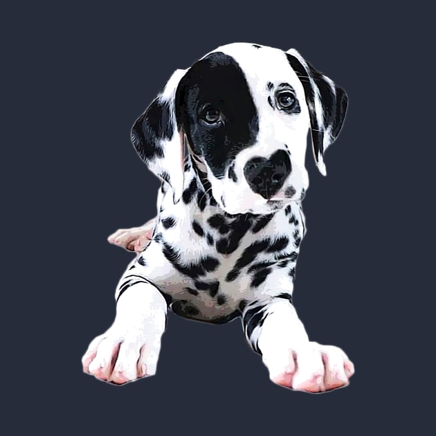 Dalmatian Puppy Dog by Elarex