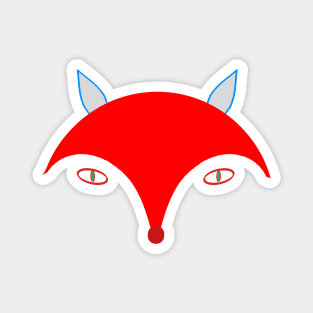 Red Fox Magnet