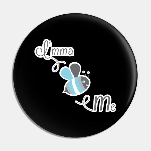 I'mma Bee Me (Demiboy Pride) Pin by Last Candle Games