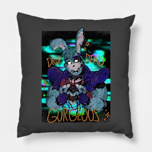 Drop Dead Gorgeous Glamrock. Pillow